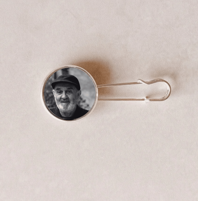 Camafeo broche para Botonier (personalizado con pago previo) 7